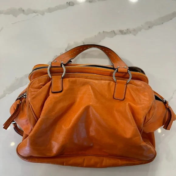 Vintage Dolce & Gabbana Miss Silky Leather Bag (with duster) - Picture 5 of 11